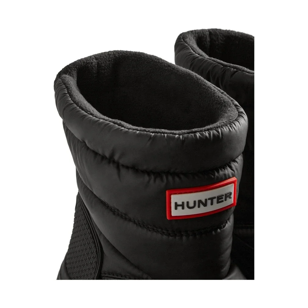 Hunter Intrepid Short Snow Boots Women's Size 7 US Black‎ Insulated Waterproof